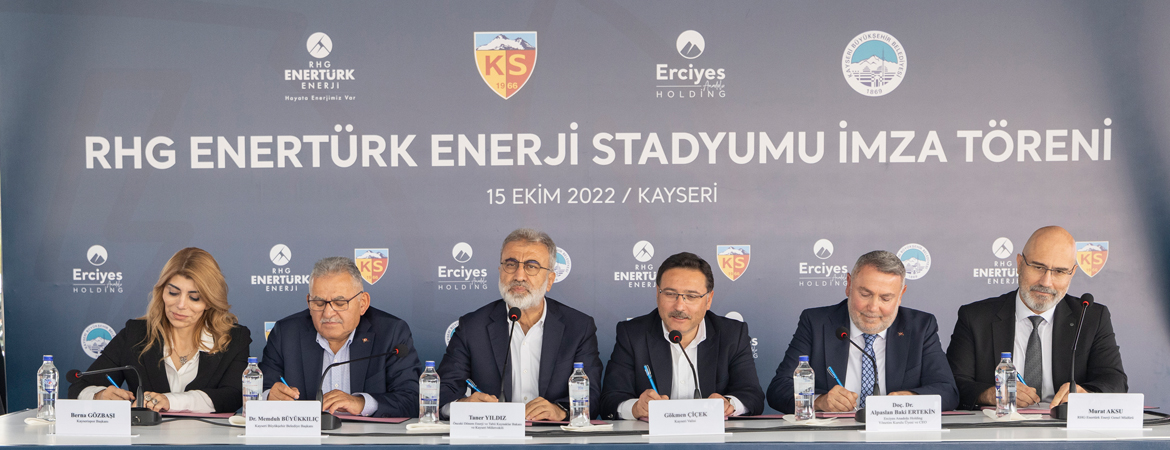 Kayseri Stadına Enerji Geldi!