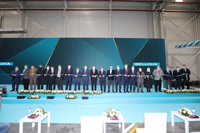 Erciyes Anadolu Holding’in 128 milyon liralık Bellona-6 Yatak ve Sandalye Fabrikası üretime başladı